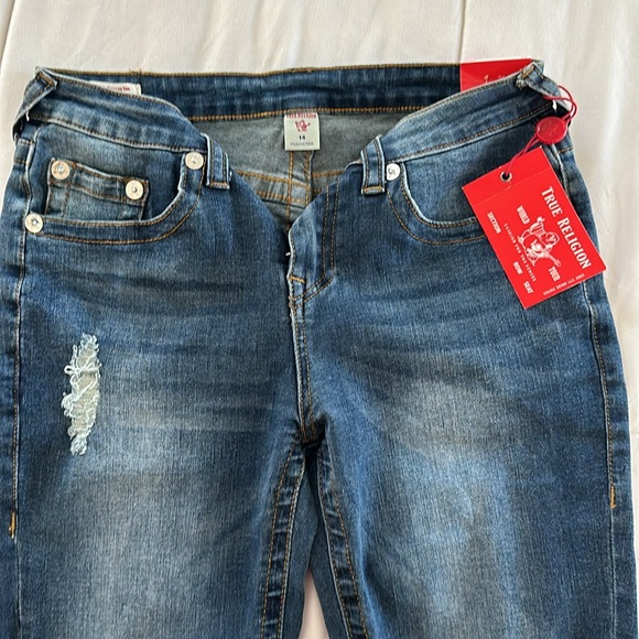Brand New Never Worn Boys True Religion Jeans Size 14 Relaxed Slim - Picture 2 of 4